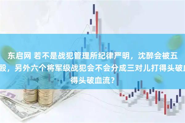 东启网 若不是战犯管理所纪律严明，沈醉会被五人围殴，另外六个将军级战犯会不会分成三对儿打得头破血流？